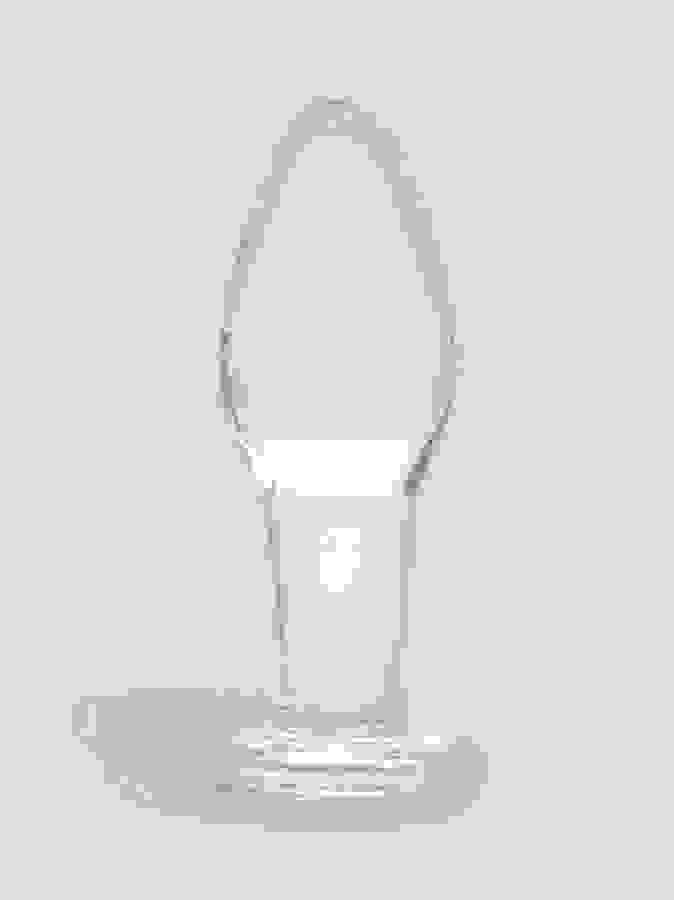 Lovehoney Pure Pleasure Sensual Glass Butt Plug, Clear, hi-res